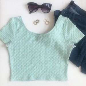 MINT, Midriff, CROP TOP
